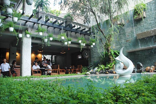 Thiết kế quán cafe phong cách sân vườn có 102